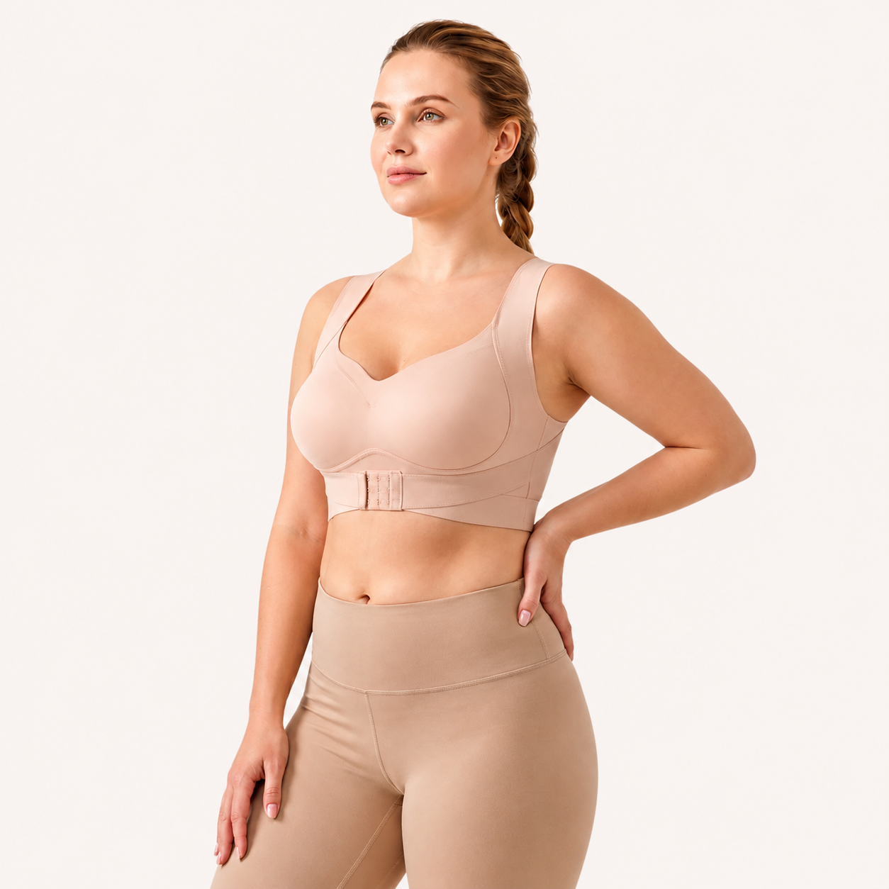 Posture Correcting Push-Up Sports Bra