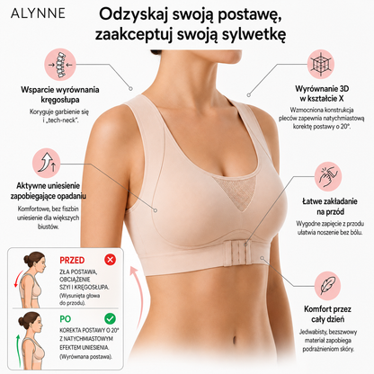 Posture Correcting Push-Up Sports Bra