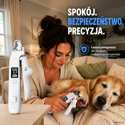 Obcinacz i szlifierka do pazurów psa - Pawlio
